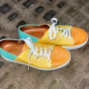 Sheridan Mia Colorblock Leather Sneakers